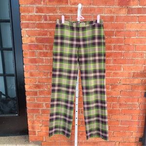 Y2K plaid pants